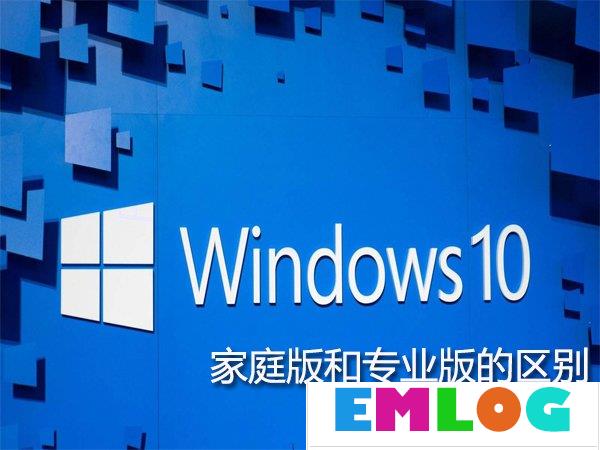 Win10家庭版和专业版的区别在哪？Win10专业版好还是家庭版好？