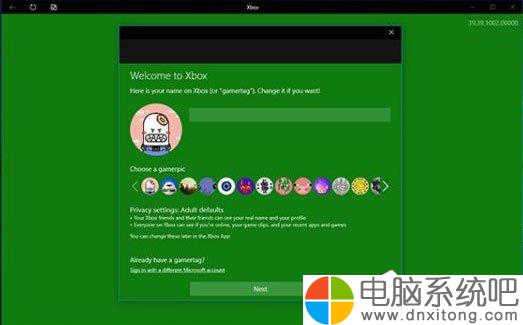 W10电脑系统如何创建Xbox Live帐户?-电脑系统吧