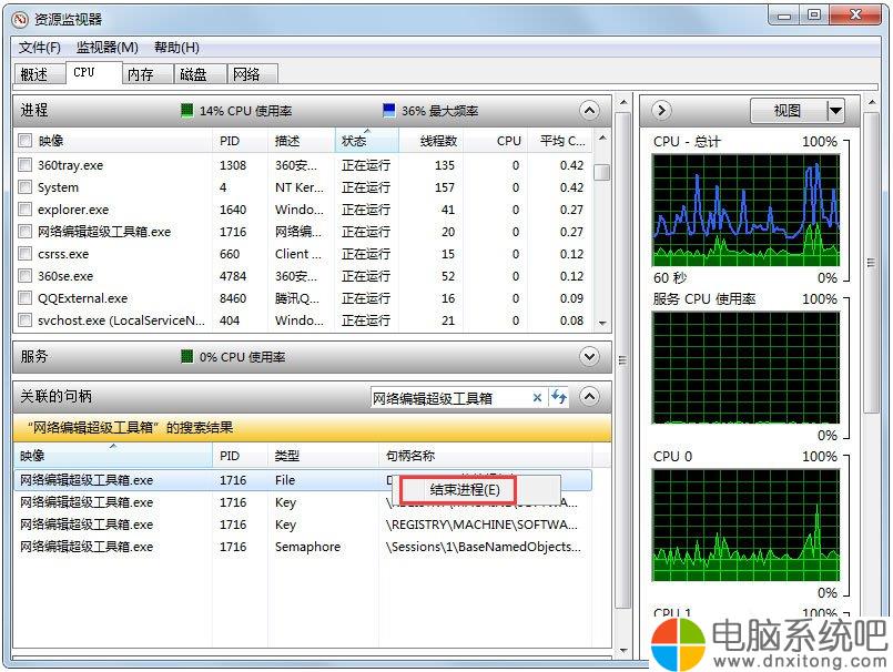 W7电脑系统文件或文件夹正在使用无法删除怎