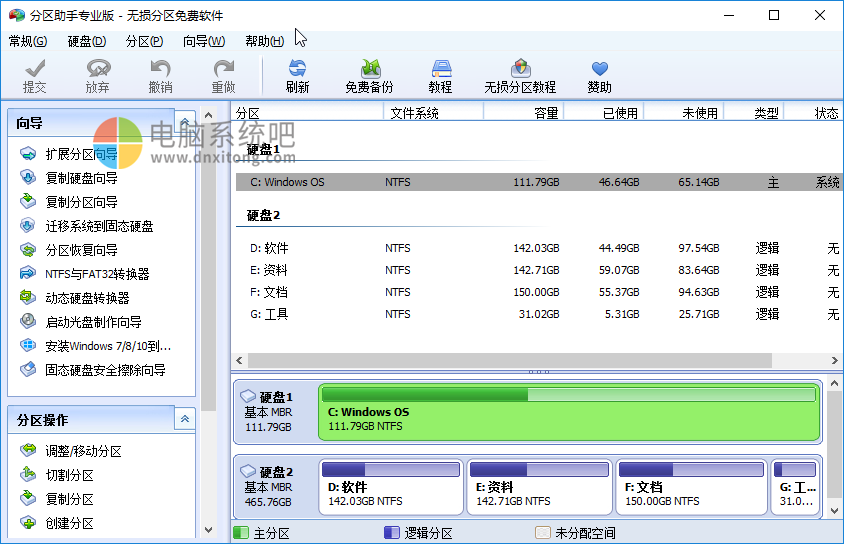 PACNPro、PartAssist、分区助手专业版、磁盘分区、数据恢复、分区软件、分区工具、系统迁移、无损分区工具、傲梅科技、傲梅分区助手