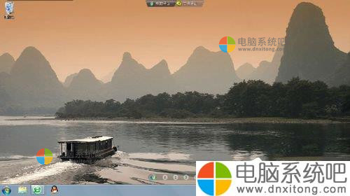 Win7系统怎么删除回收站图标-电脑系统吧