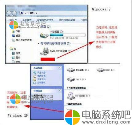 Win7系统如何打开摄像头-电脑系统吧