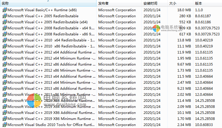 Visual C++运行库2020.11.11 Redistributable