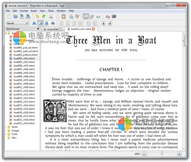 Sigil v2.3.0 EPUB电子书编辑器